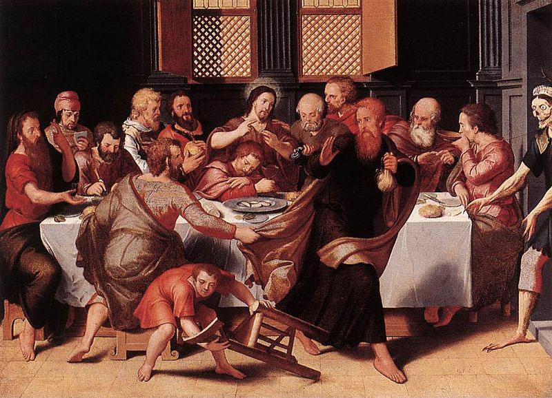 Pieter Pourbus Last Supper oil painting picture